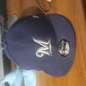 Michigan baseball cap 7.5 navy blue